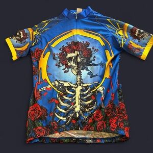 2004 Grateful Dead Cycling Jersey Bertha Artwork